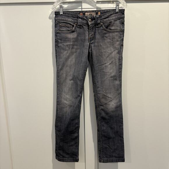 Vintage‎ Y2K Juicy Couture Flare Jeans 90s 00s Size 27 Blue Low Rise USA - Picture 4 of 14